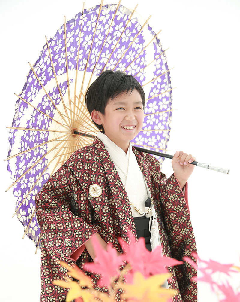 正絹紋錦紗☆アンティーク☆くすみカラーがシックなハーフ成人式~十三